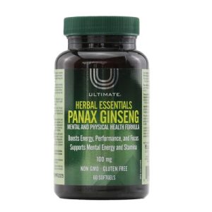 Ultimate Naturals Panax Genseng 100mg 60s