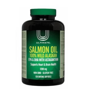 Ultimate Naturals Salmon Oil-1200mg /100% 120s