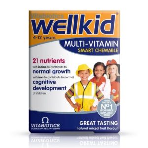 Vitabiotics Wellkid Smart Chewable Multivitamin Tablets 30's